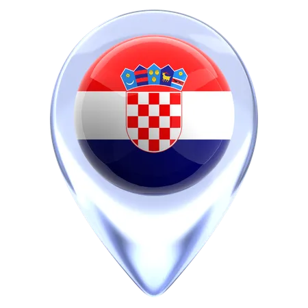 Croacia  3D Icon