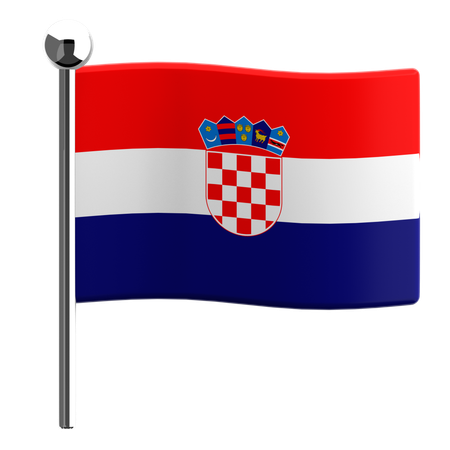 Croacia  3D Icon