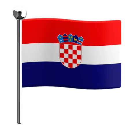 Croacia  3D Icon