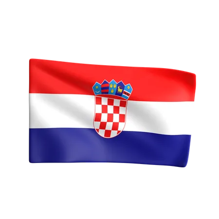 Croacia  3D Icon