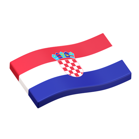 Croacia  3D Icon