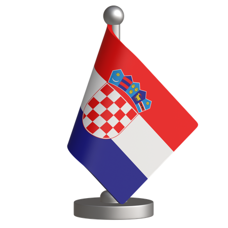 Croácia  3D Icon