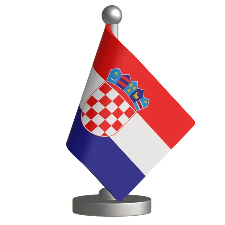 Croácia  3D Icon