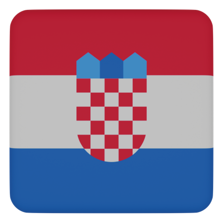 Croacia  3D Icon