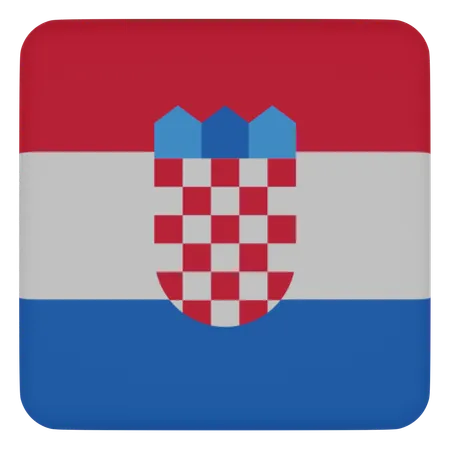 Croacia  3D Icon