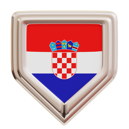 Croacia  3D Icon