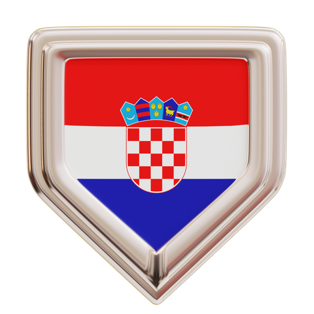 Croacia  3D Icon