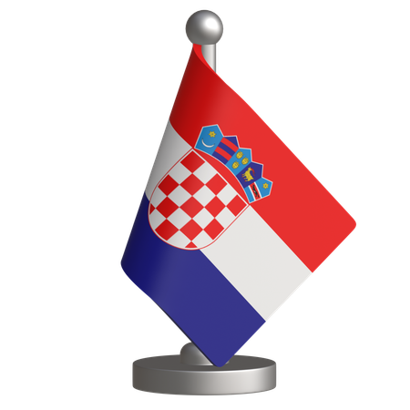 Croatia  3D Icon