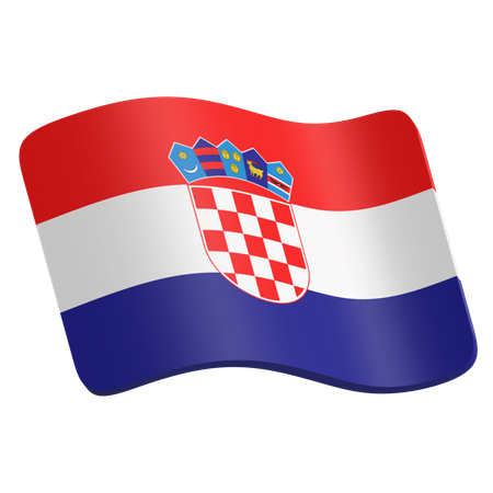 Croatia  3D Icon