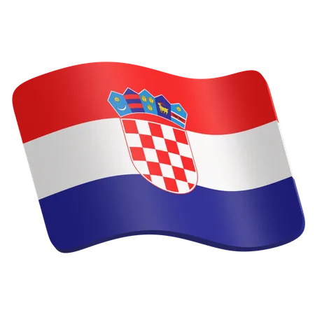 Croatia  3D Icon