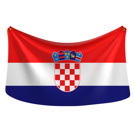 Croatia  3D Icon