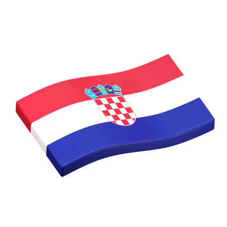 Croatia  3D Icon