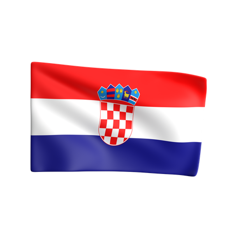 Croatia  3D Icon