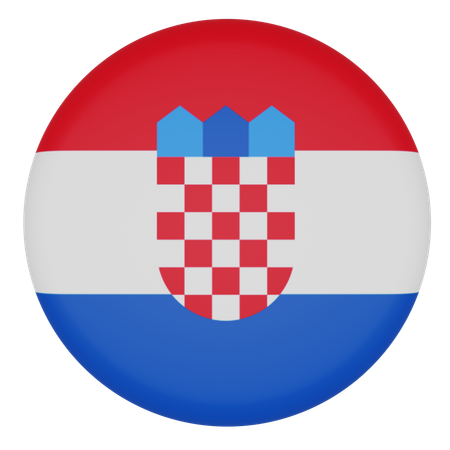 Croatia  3D Icon