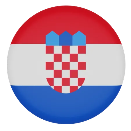 Croatia  3D Icon