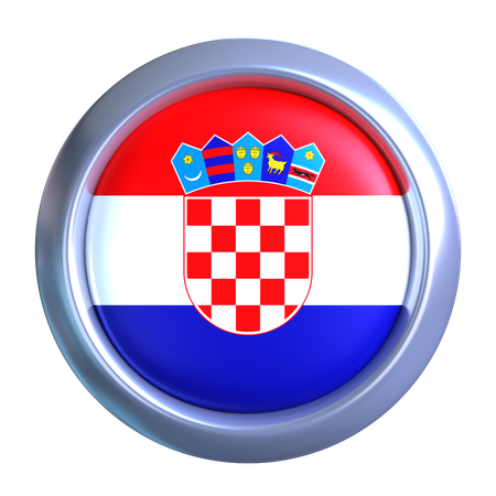 Croatia Emblem  3D Icon