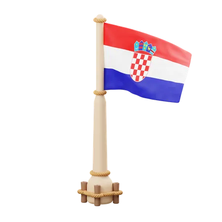 Croatia Flag  3D Icon