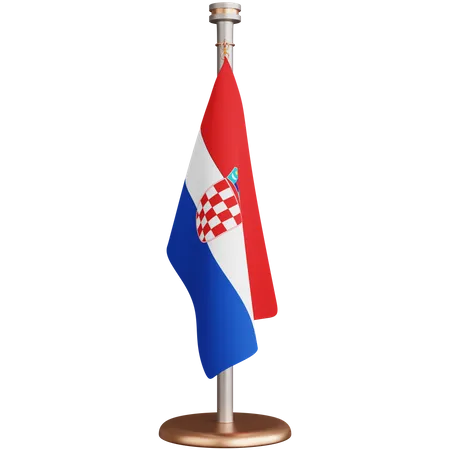 Croatia Flag  3D Icon