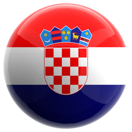 Croatie  3D Icon