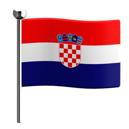 Croatie  3D Icon