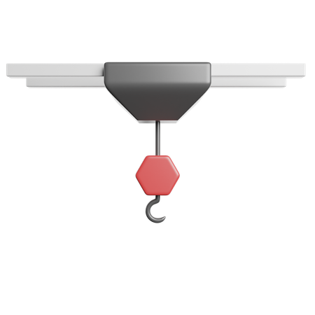 Crochet de levage  3D Icon