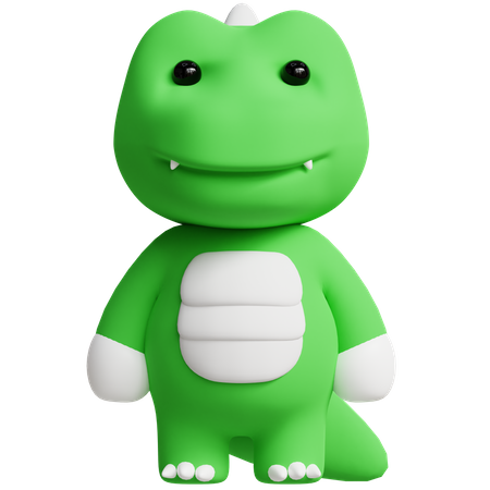 Crocodile  3D Icon