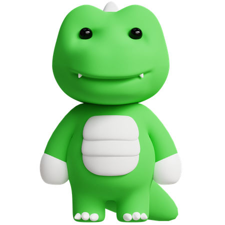 Crocodilo  3D Icon