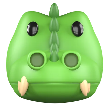 Crocodilo fofo  3D Icon