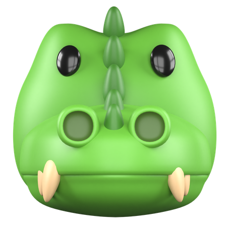 Crocodilo fofo  3D Icon