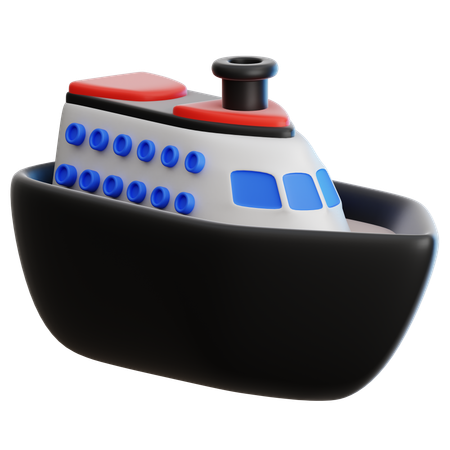 Croisière  3D Icon