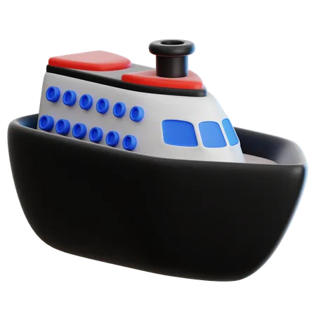 Croisière  3D Icon