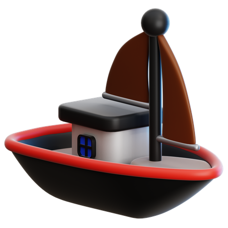 Croisière  3D Icon