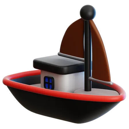 Croisière  3D Icon