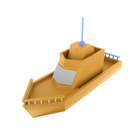 Croisière  3D Icon