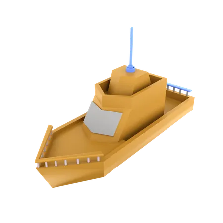 Croisière  3D Icon