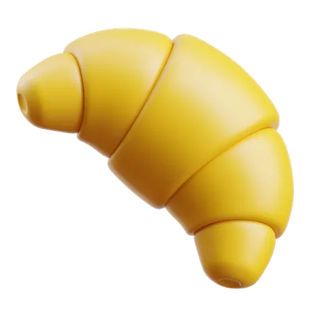 Croissan  3D Icon