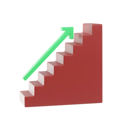 Croissance des entreprises  3D Icon