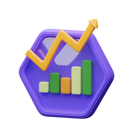 Croissance des entreprises  3D Icon
