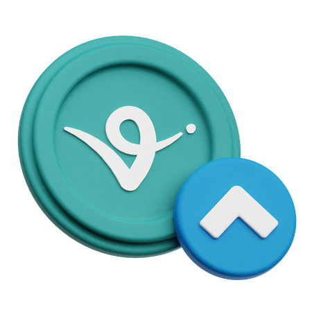 Croissance du protocole virtuel  3D Icon