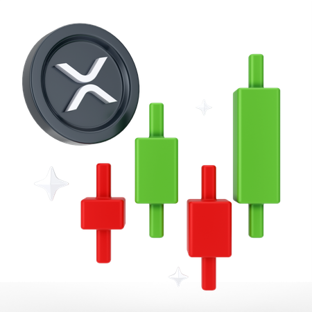 Croissance ondulatoire  3D Icon