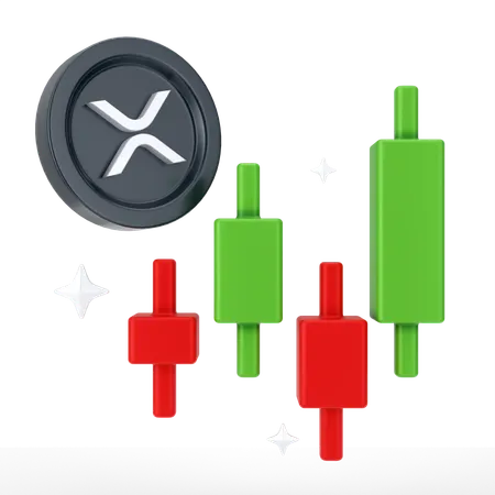 Croissance ondulatoire  3D Icon