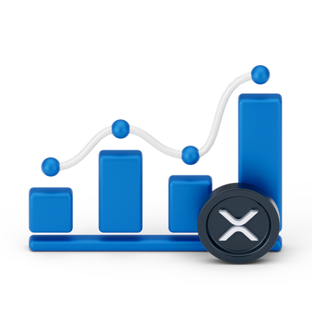 Croissance ondulatoire  3D Icon