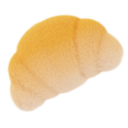 Croissant  3D Icon