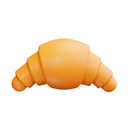 Croissant  3D Icon