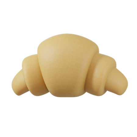 Croissant  3D Icon