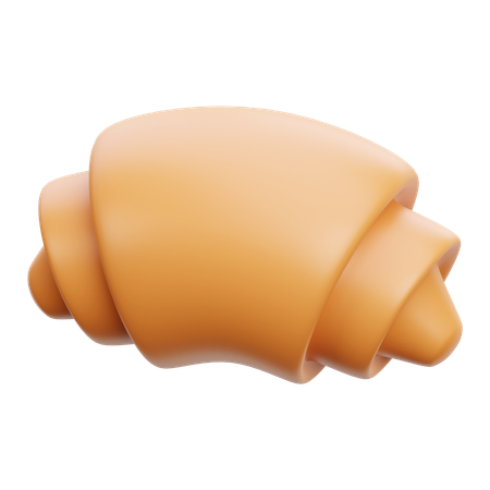 Croissant  3D Icon