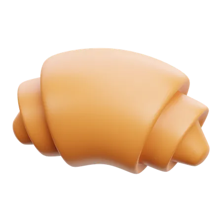 Croissant  3D Icon