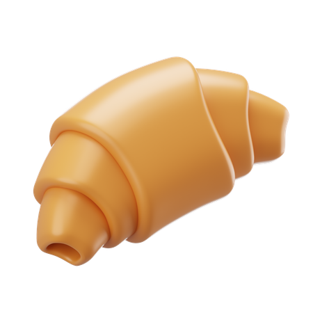 Croissant  3D Icon