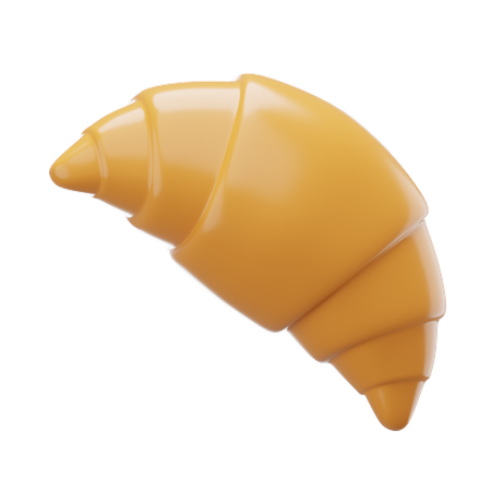 Croissant  3D Icon