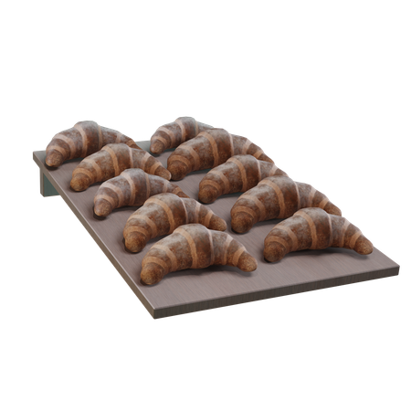 Croissant  3D Icon